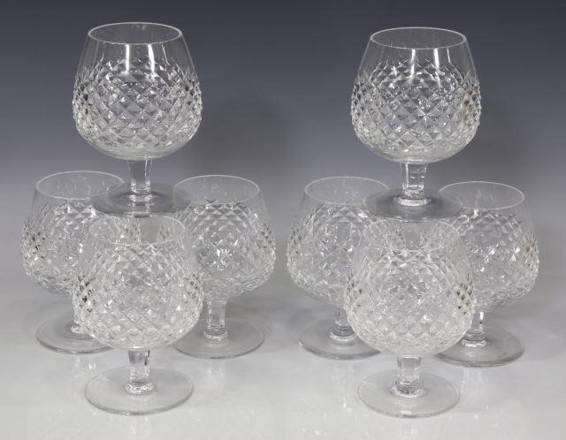 (8) WATERFORD 'ALANA' CRYSTAL