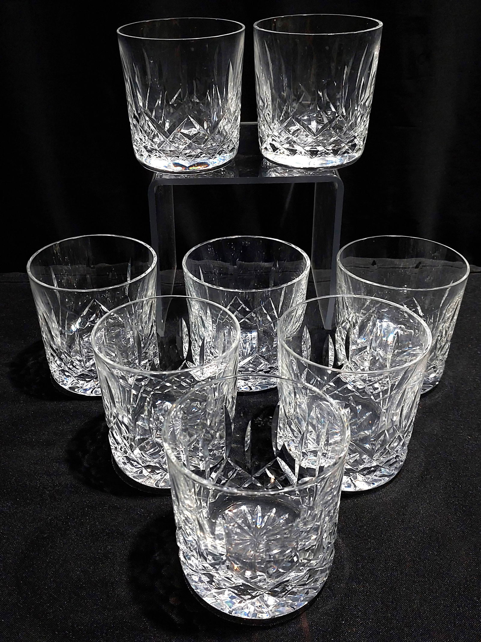 8 WATERFORD CRYSTAL LISMORE OLD