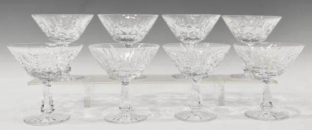(8) WATERFORD 'LISMORE' CRYSTAL