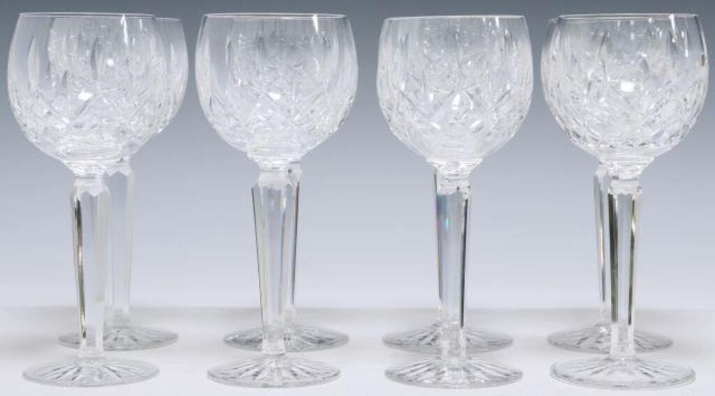 8) WATERFORD LISMORE CUT CRYSTAL
