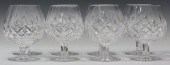 (8) WATERFORD LISMORE CUT CRYS
