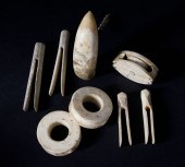 8 WHALE IVORY AND WHALEBONE AR