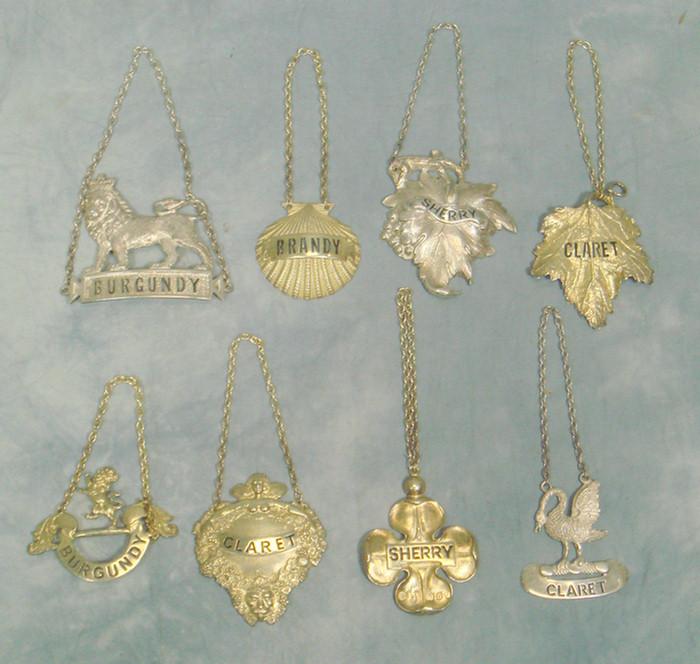8 Wyard Druitt sterling silver