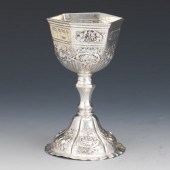 800 SILVER JUDAIC KIDDUSH CUP,