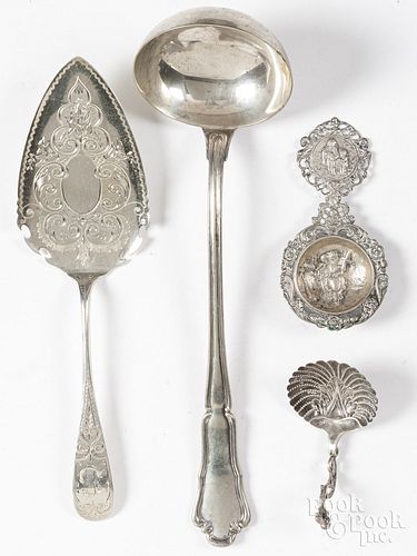 800 SILVER LADLE, ETC.800 silver