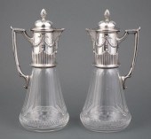 .800 SILVER-MOUNTED CLARET JUG