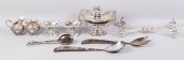 .800 SILVER OPEN SUGAR BOWL, P