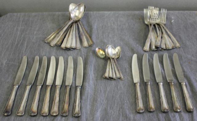 800 Silver Partial Flatware