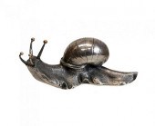 .800 SOLID SILVER SNAIL BY MIN