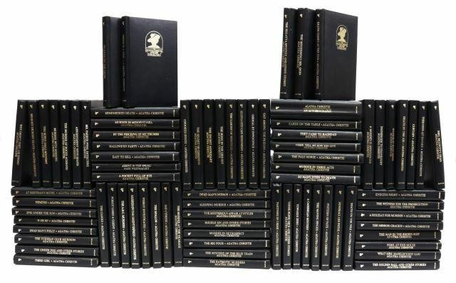 (81) AGATHA CHRISTIES LEATHERETTE