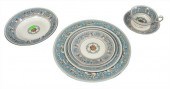 81 PIECE LOT OF WEDGWOOD "TURQ