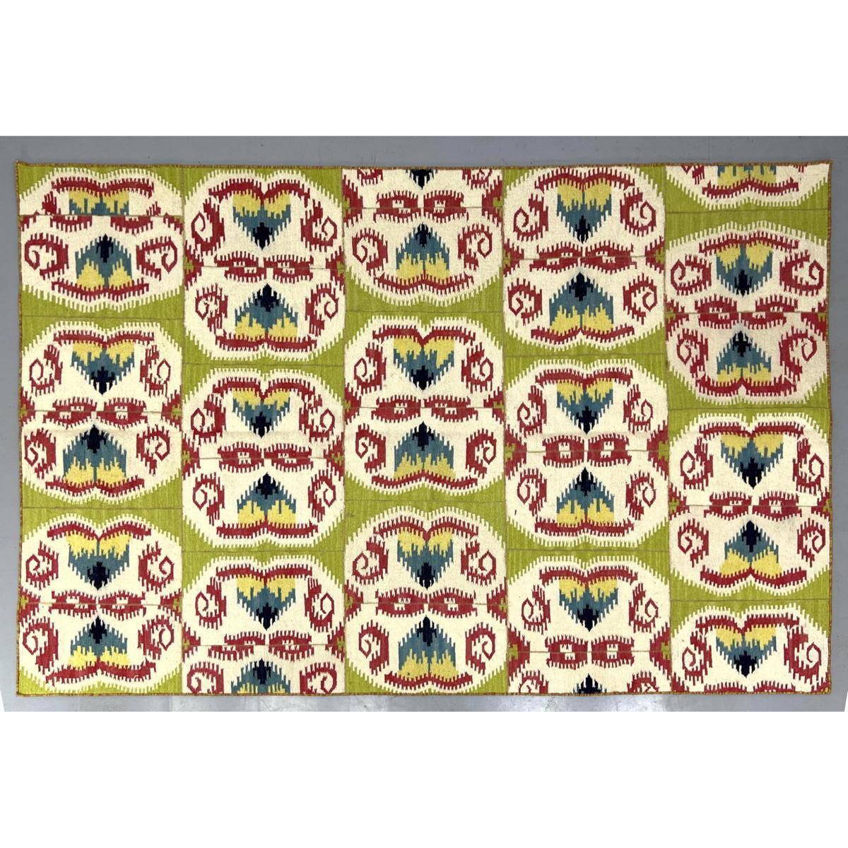 8'10 x 5'9 Woven Tribal style