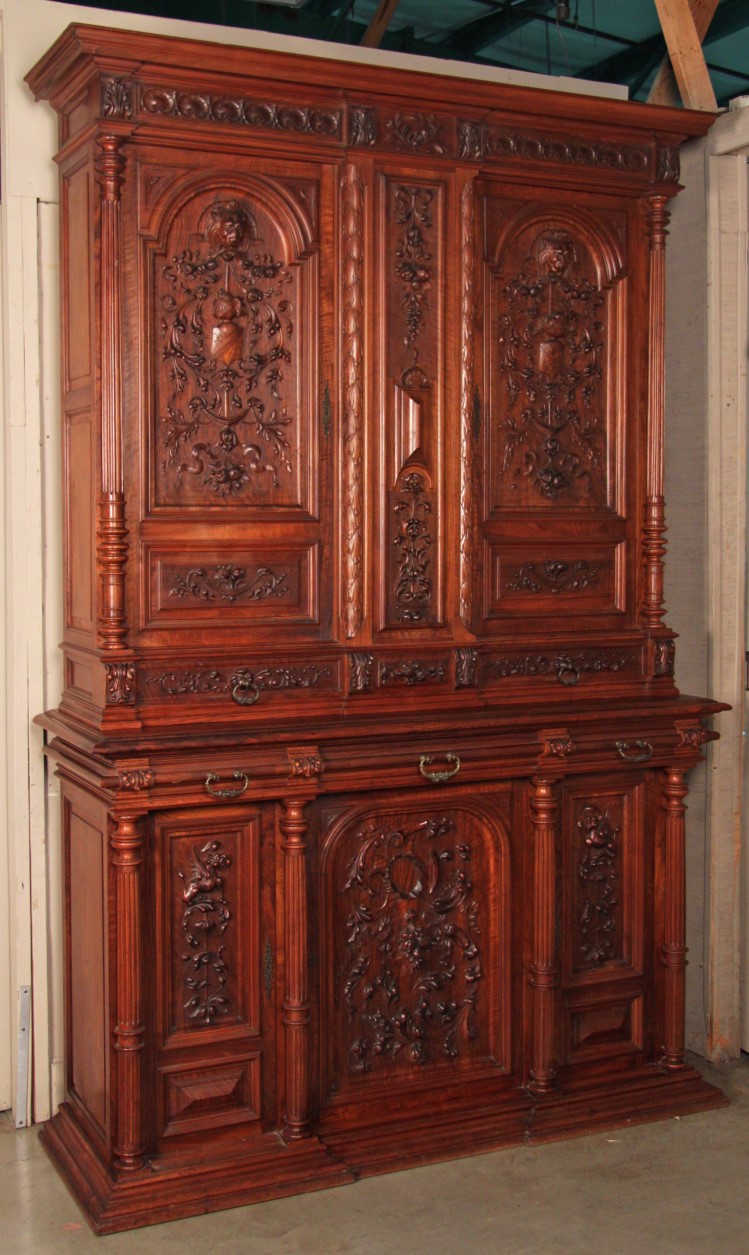 8'11" WALNUT FRENCH MANNERIST