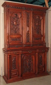 8'11" WALNUT FRENCH MANNERIST