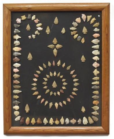 (82) FRAMED COLLECTION NATIVE