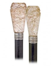 82. HARD STONE DRESS CANE -CA.