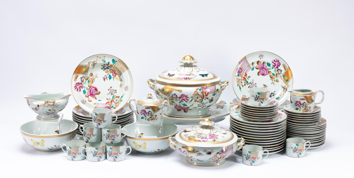 82PC MOTTAHEDEH LOWESTOFT ROSE