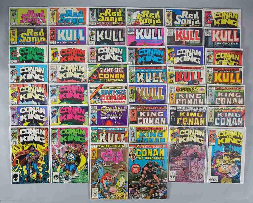 83 COMICS KING CONAN KULL RED