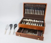 83 PIECES WALLACE STERLING FLA