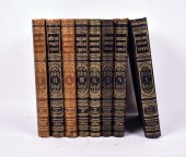 84 VOLUMES OF RUSSIAN LEATHER