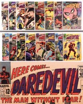84PC MARVEL COMICS DAREDEVIL #