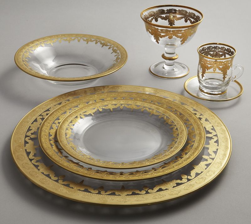 85 Pcs. Arta Italica Vetro Gold