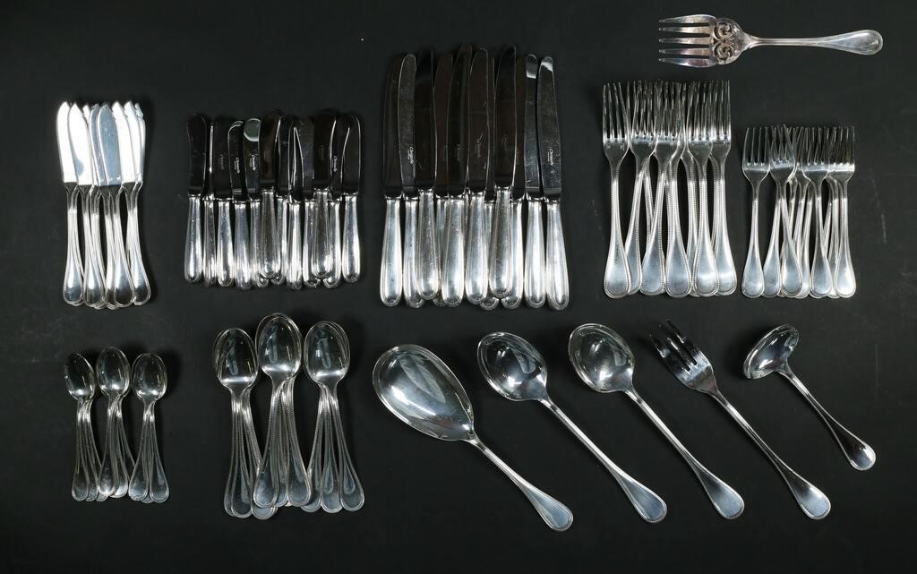 87 PIECES CHRISTOFLE PERLES