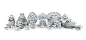 88PC BLUE DANUBE CHINA CO 'BLU