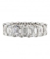 8.90CT EMERALD CUT DIAMOND ETE