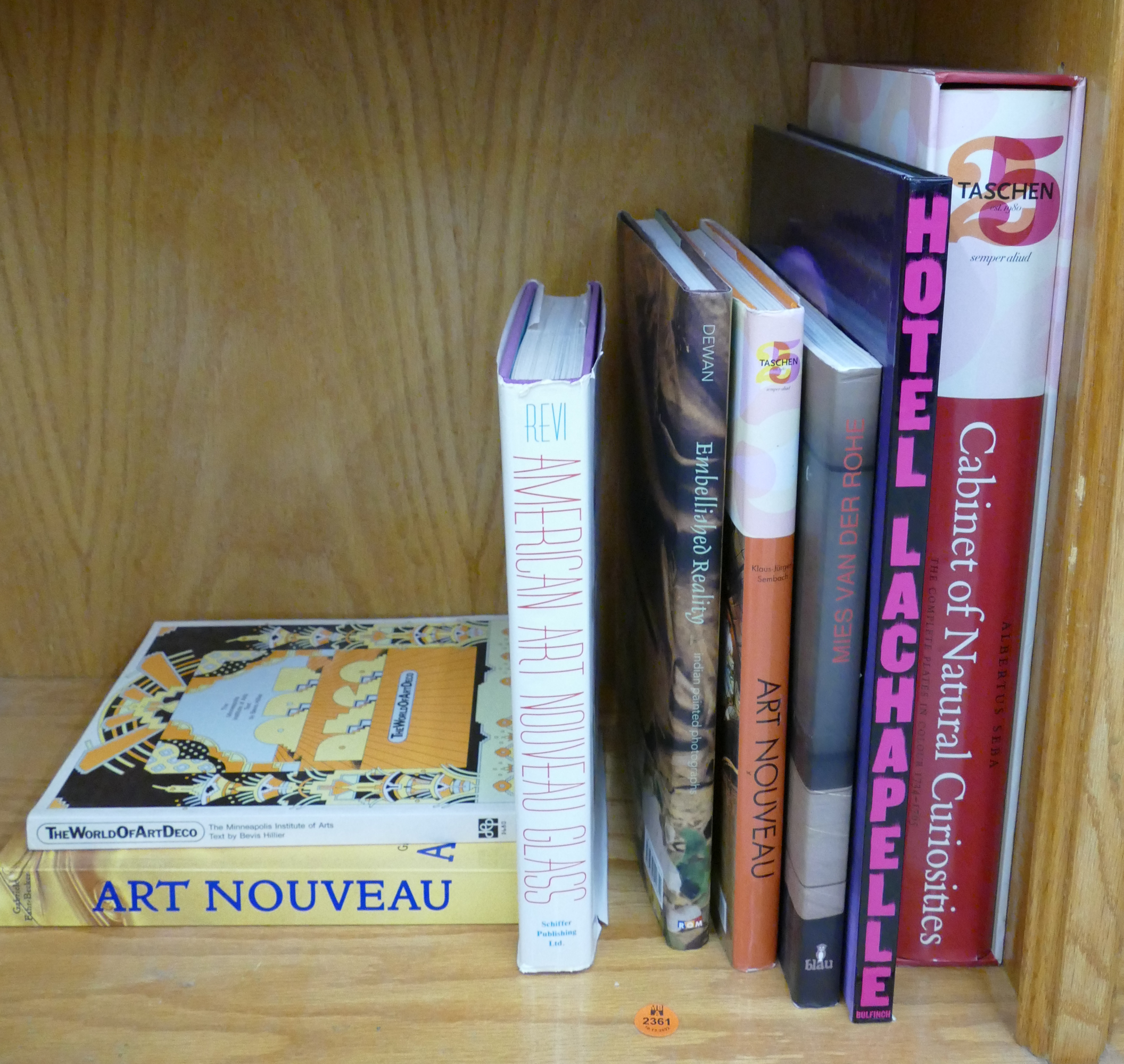 8pc Art Nouveau & Design Books