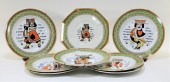 8PC AUGUSTUS JANSSON WEDGWOOD