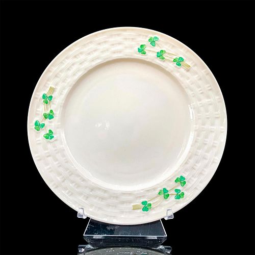 8PC BELLEEK SALAD PLATES,
