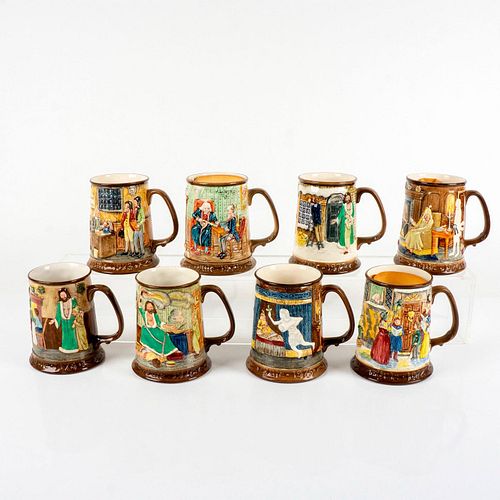 8PC BESWICK COLLECTORS CHRISTMAS