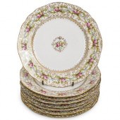 (8PC) C AHRENFELDT LIMOGES POR