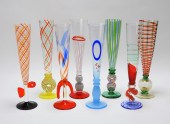 8PC CARLO MORETTI ART GLASS CH