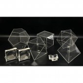 8pc Collection Lucite and Acry