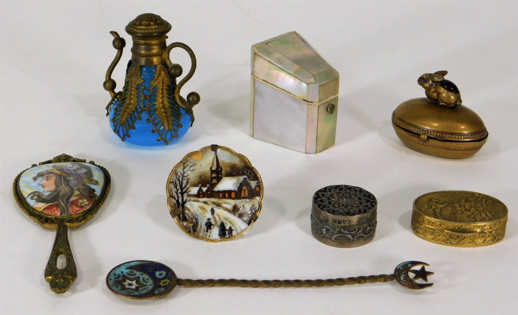 8PC CONTINENTAL RUSSIAN METAL ALLOY