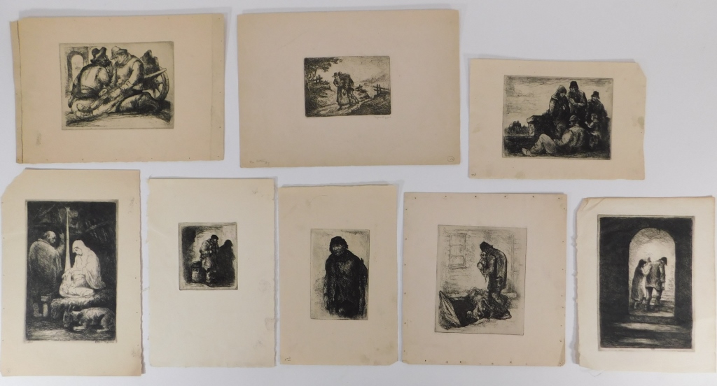 8PC EUGENE HIGGINS SOCIAL REALIST