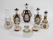 8PC EUROPEAN PORCELAIN PERFUME