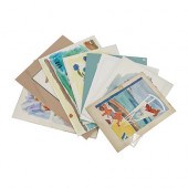 (8PC) GEORGE DANIELL (AMERICAN