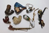 8PC GERMAN & MEERSCHAUM PORCEL