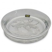(8PC) HOYA CRYSTAL ART ENGRAVI