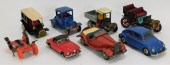8PC JAPANESE TIN LITHO TOY CAR