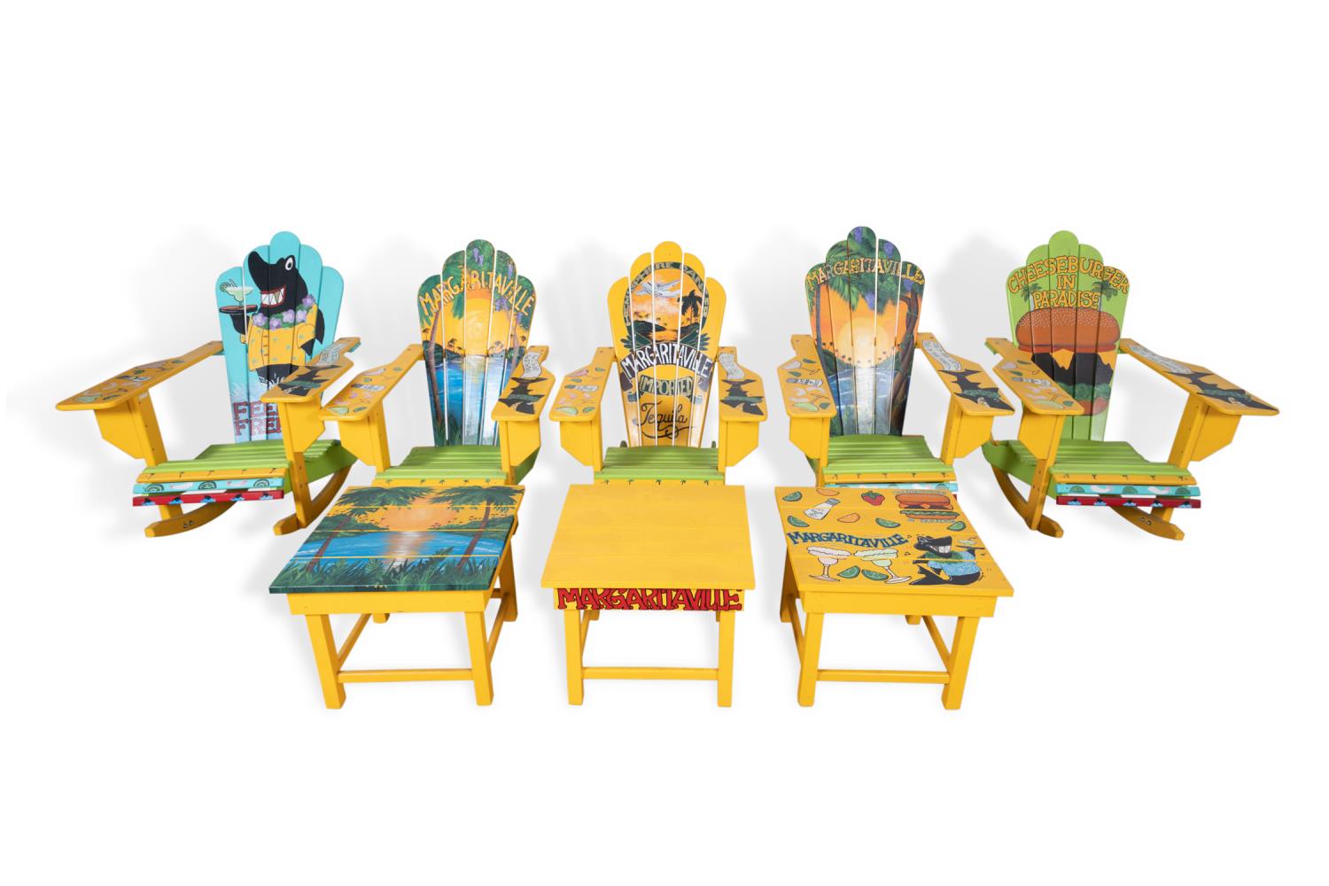 8PC MARGARITAVILLE ADIRONDACK