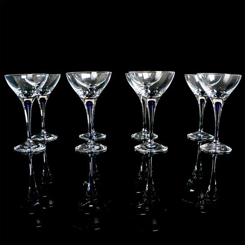 8PC ORREFORS INTERMEZZO BLUE