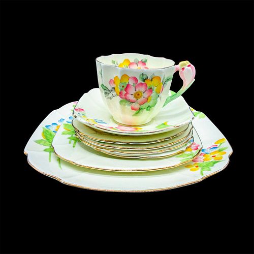 8PC PARAGON BONE CHINA TEA SET,