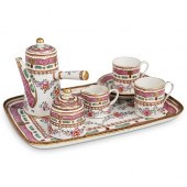 (8PC) SAMSON PORCELAIN SERVICE
