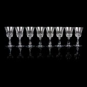 8PC SET OF VAL ST. LAMBERT CRY