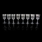 8PC SET OF VAL ST. LAMBERT CRY