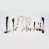 8PC SILVERPLATE UTENSILSInclud